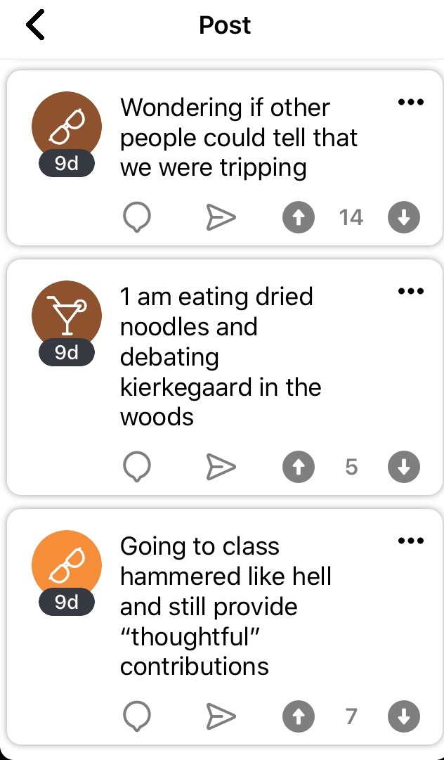 you are looped in the email